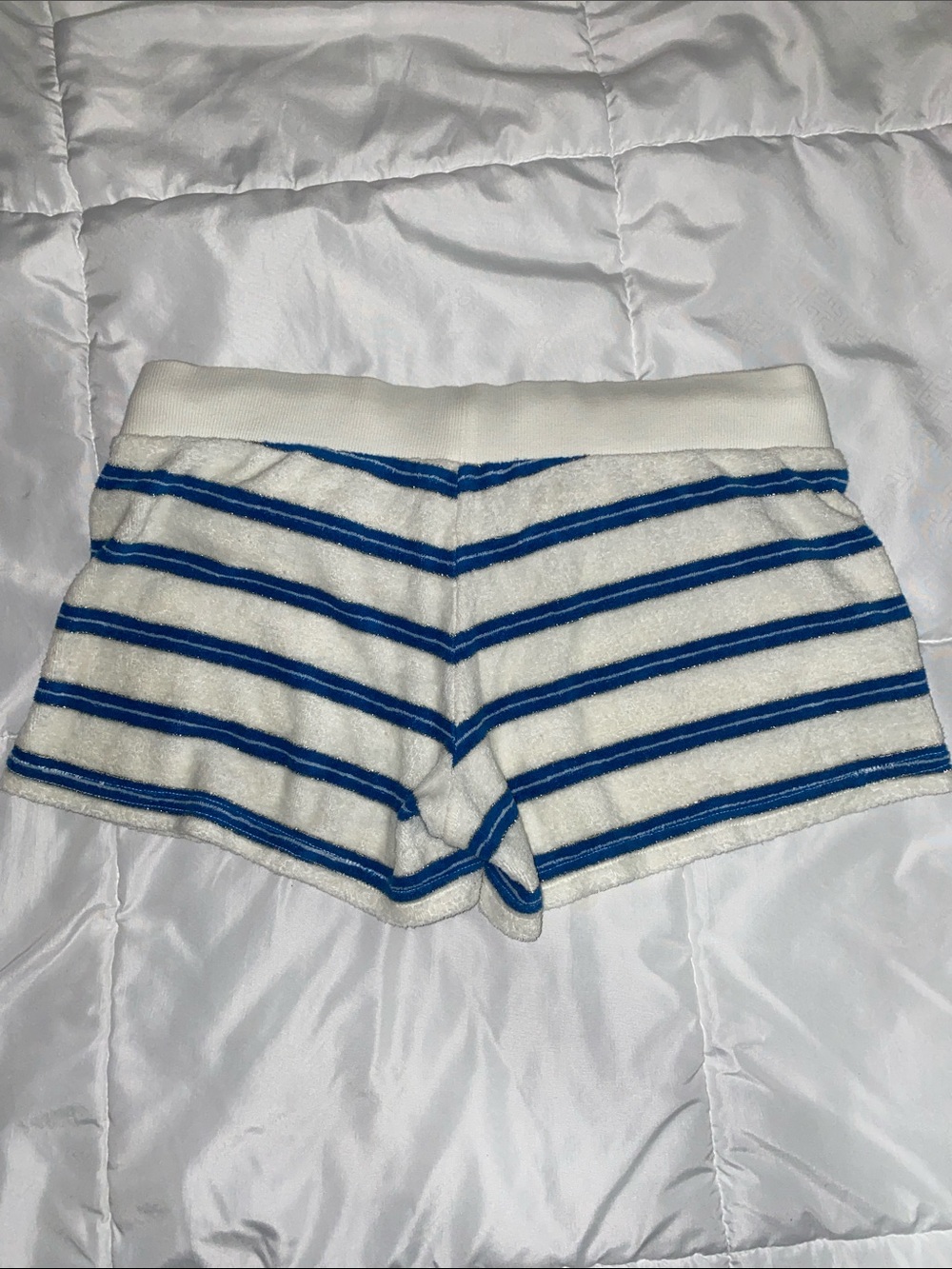 vintage Juicy Couture White and Blue Striped Terry set (see info) - Picture 4 of 9
